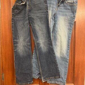 Cat & Jack Blue Bootcut Jeans (2 pairs)